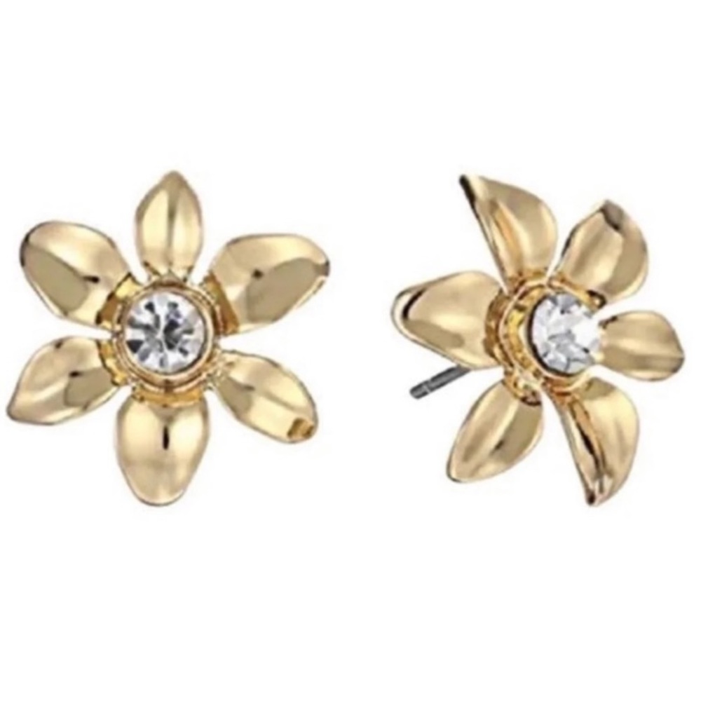 $68 Kate Spade lovely lilies Earrings in gold lovely lilies - Picture 3 of 5